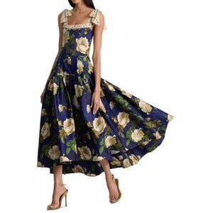 Alice and Olivia Rosalee Bustier Maxi Dress